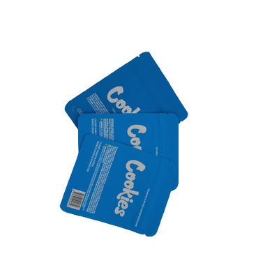acheter Bleu 50g Mylar Stand Up Sacs Fermeture à glissière Gravure Impression pour le bonbon de l'herbe online manufacture