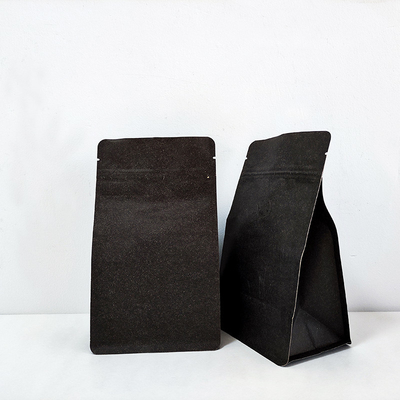 acheter Fermeture à glissière Sacoche à fond plat Pour le café, l'emballage alimentaire, le papier kraft, le sac à jouets avec vanne online manufacture