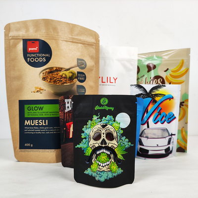 acheter Séquence thermique Mylar sacs d'herbe 3,5 7g 1 oz Fermeture à glissière anti-odeur Mylar Stand Up sacs online manufacture