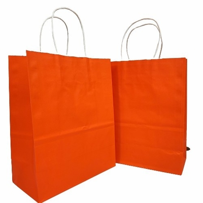 acheter Sac à provisions de papier d'OEM emballage pour les marchandises de empaquetage de casse-croûte d'habillement online manufacture