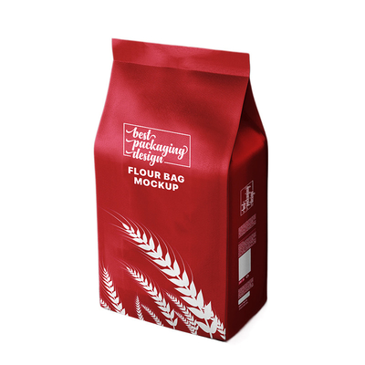 acheter Café en plastique Bean Packaing Bag With Valve de la poche 16oz de café de fond plat online manufacture