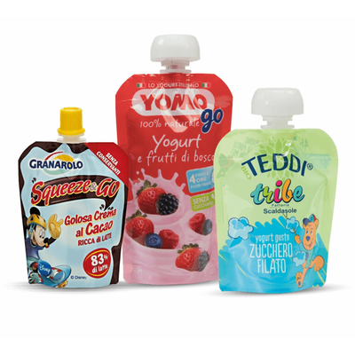 acheter Poches liquides en plastique étanches de sac liquide fait sur commande du bec 200ml online manufacture