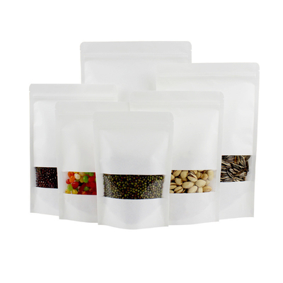 acheter Papeterie blanche biodégradable sacs debout sacs de poupée avec surface mate online manufacture