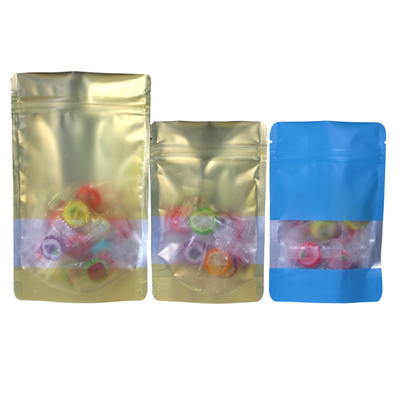acheter Sac Mylar en plastique à fermeture à glissière personnalisée en papier d'aluminium recouvrant online manufacture