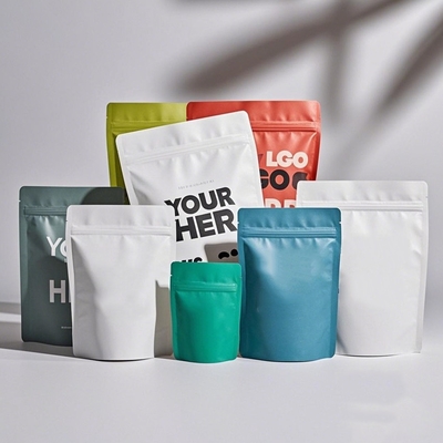acheter Custom Printed Stand Up Zipper Pouches for Food Packaging MOQ 1000pcs online manufacture