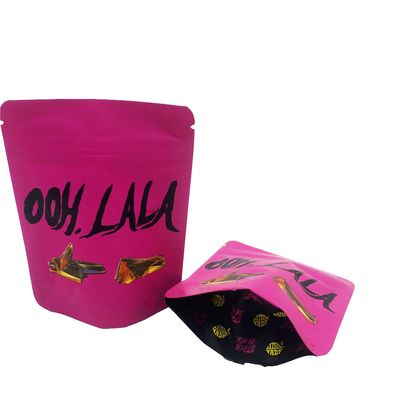 acheter ODM Sac Mylar à toucher doux 2 oz Biodégradable Poches debout Emballage alimentaire online manufacture