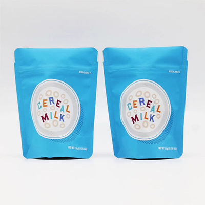 acheter CMYK Poches à barrière debout imprimées 50g Sacs à fermeture à glissière réutilisables online manufacture