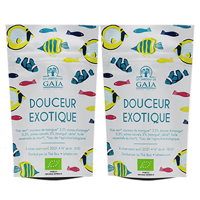 acheter Sacs en feuille d'aluminium Mylar réutilisables Fermeture à glissière biodégradable OEM Sacs stratifiés online manufacture