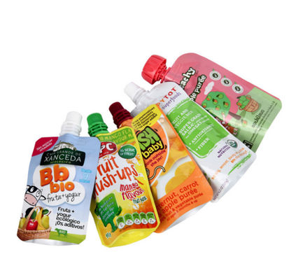 acheter Aliments pour bébés 100 ml Sacoche à bouteille personnalisée Logo Sacoche de sauce tomate online manufacture