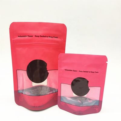 acheter Fruits secs 160 microns Voir à travers les sacs Déchirer l'encoche fermeture à glissière Fermeture des sacs recouvertables online manufacture