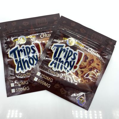 acheter Des sacs comestibles vides avec des biscuits au chocolat 500 mg Fermeture à glissière online manufacture