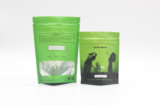 Fermeture à glissière étanche Sac Mylar Pouch Emballage personnalisé Stand Up Mylar Pouch pour Weed