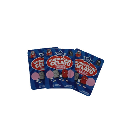 Étiquette étanche Mylar sacs d'herbe bonbons emballage fermeture éclair Fermeture à glissière debout Mylar sacs