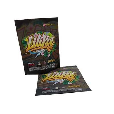 Fermeture à glissière Mylar sacs d'herbe 35g Sceaux à trois côtés Pour l'emballage de l'herbe