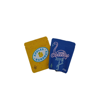 La chaleur scellé réutilisable fermeture à glissière Mylar herbe sacs Eco-friendly Pour l' emballage Déodorant