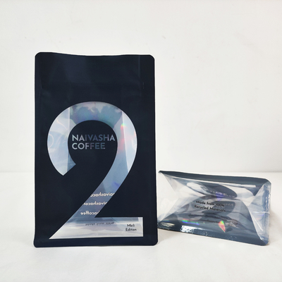 1 kg de volume Sac à café à fond plat avec soupape à sens unique Impression numérique personnalisée en PET/VMPET/PE
