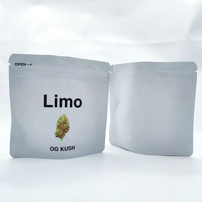 Sacs d'herbe Mylar imprimés sur mesure 3,5 g / 1 oz Sac anti-odeur pour enfants