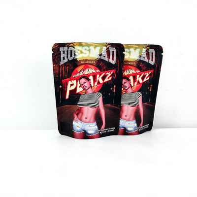 le sac en plastique de 3.5g 14g Mylar a stratifié la preuve Doypack d'enfant tiennent la poche