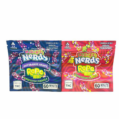 Sac latéral de joint de la poche 3 faits sur commande de conditionnement en plastique pour la sucrerie Gummies