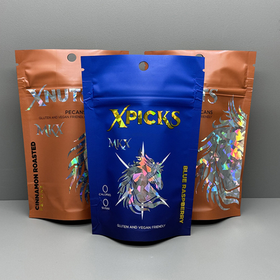La gravure imprimant les sacs olographes 3.5g de Mylar tiennent la poche pour l'mauvaise herbe