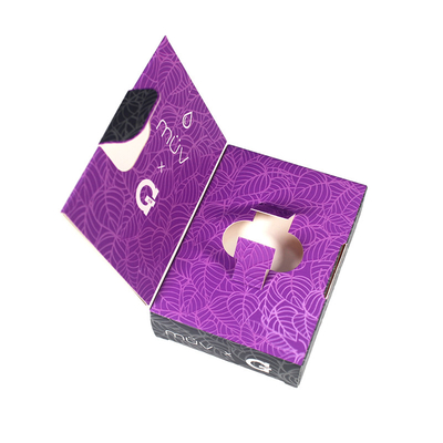 Boîte d'emballage en papier sur mesure en carton Eco-friendly 15 cm x 15 cm x 7 cm