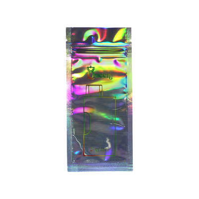 Sacoche holographique à trois côtés de 100 à 140 micromètres pour les collations