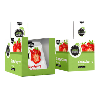 Boîte de carton pour le stockage des aliments sur mesure Boîte d'affichage pliable