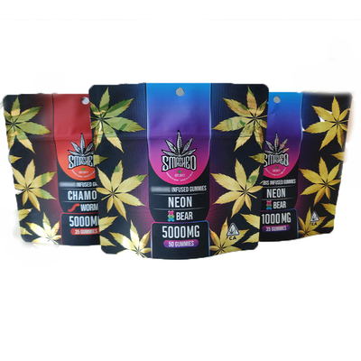Fermeture à glissière en plastique mat sac Mylar Stand Up Pouch pour la nourriture