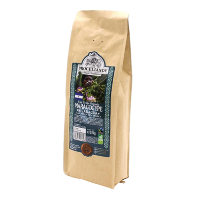 250g Sac d'emballage en papier brun pour étanchéité thermique Compostable Noix de riz Sac en plastique côté Gueest