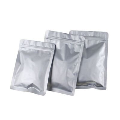 Sac de stockage à vide en aluminium complet avec joint thermique étanche à l'humidité et sac de joint à trois côtés personnalisé