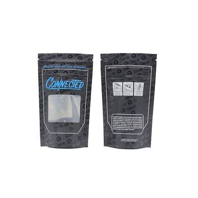Produits alimentaires herbe Herbe sac Mylar Herbe sacs personnalisés imprimés Fermeture à glissière Flat Pouch Emballage