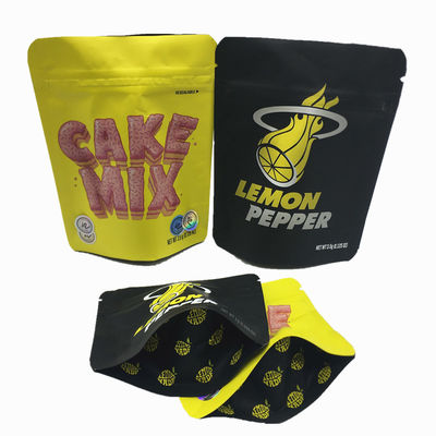 Folie de scellé thermique 3,5 g sac laminé en aluminium 0,125 oz film tactile doux