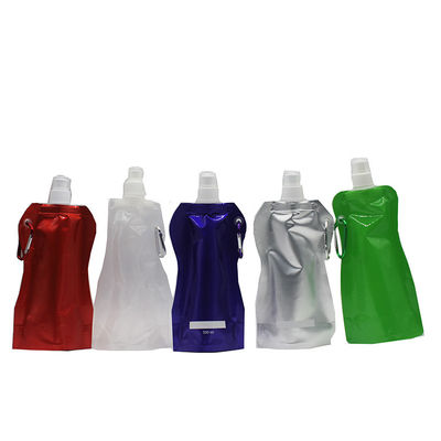 Sacoche à jet liquide de 500 ml à 120 microns Sacoche debout avec buse