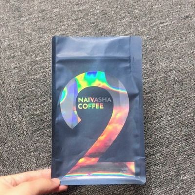 200 microns papier d'aluminium imprimé sac de café voir à travers le sac SGS