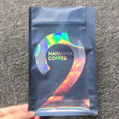 OEM Holographique Stand Up Pouch SGS 3,5 g Sac à fermeture à glissière en papier kraft