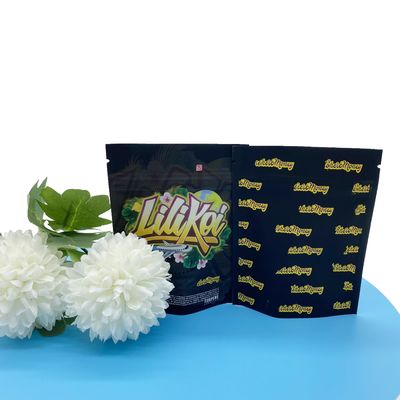 VMPET CR Fermeture à glissière Soft Touch Sac Mylar 3,5g Pour les fleurs de mauvaises herbes