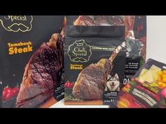 sacs comiques de poche de mylar d'emballage alimentaire en plastique d'animal familier pour des festins de chien