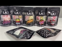 Pochette olographe faite sur commande d'emballage d'aluminium de sac d'emballage de fenêtre avec la fenêtre claire