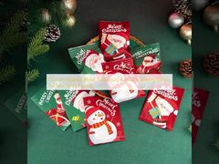 Sac d'emballage Mylar en forme personnalisée étancheur latéral surface brillante avec fermeture à glissière