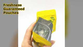 L'aluminium tiennent l'emballage de tirette de poches